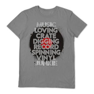PYRAMID INTERNATIONAL T-Shirt Music Loving Crate Digging  