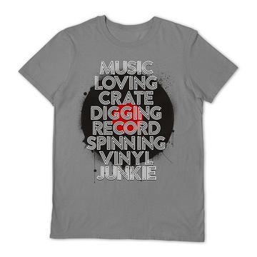 Music Loving Crate Digging TShirt