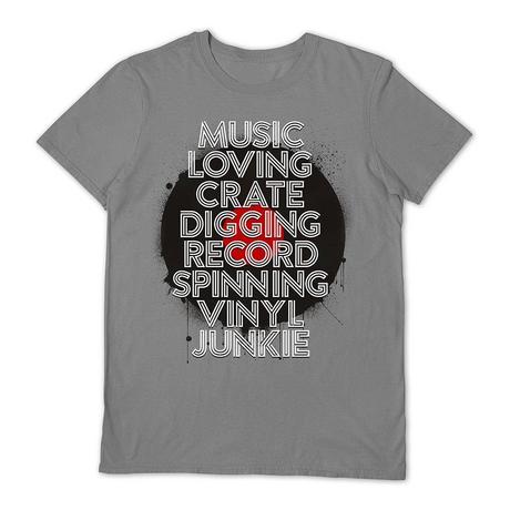 PYRAMID INTERNATIONAL T-Shirt Music Loving Crate Digging  