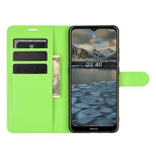 Cover-Discount  Nokia 2.4 - Leder Etui Hülle 