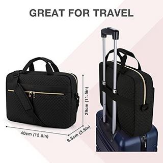 Only-bags.store  Laptoptasche, 15,6-Zoll-Aktentasche, große Laptoptasche, Computertasche, Büro, Reisen, Geschäft, 