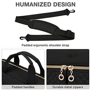 Only-bags.store  Laptoptasche, 15,6-Zoll-Aktentasche, große Laptoptasche, Computertasche, Büro, Reisen, Geschäft, 