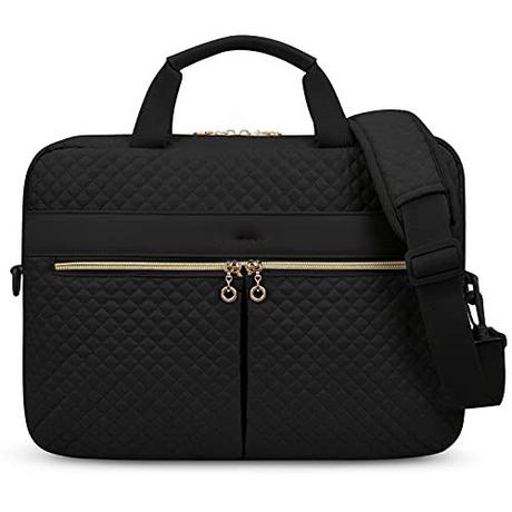Only-bags.store  Laptoptasche, 15,6-Zoll-Aktentasche, große Laptoptasche, Computertasche, Büro, Reisen, Geschäft, 