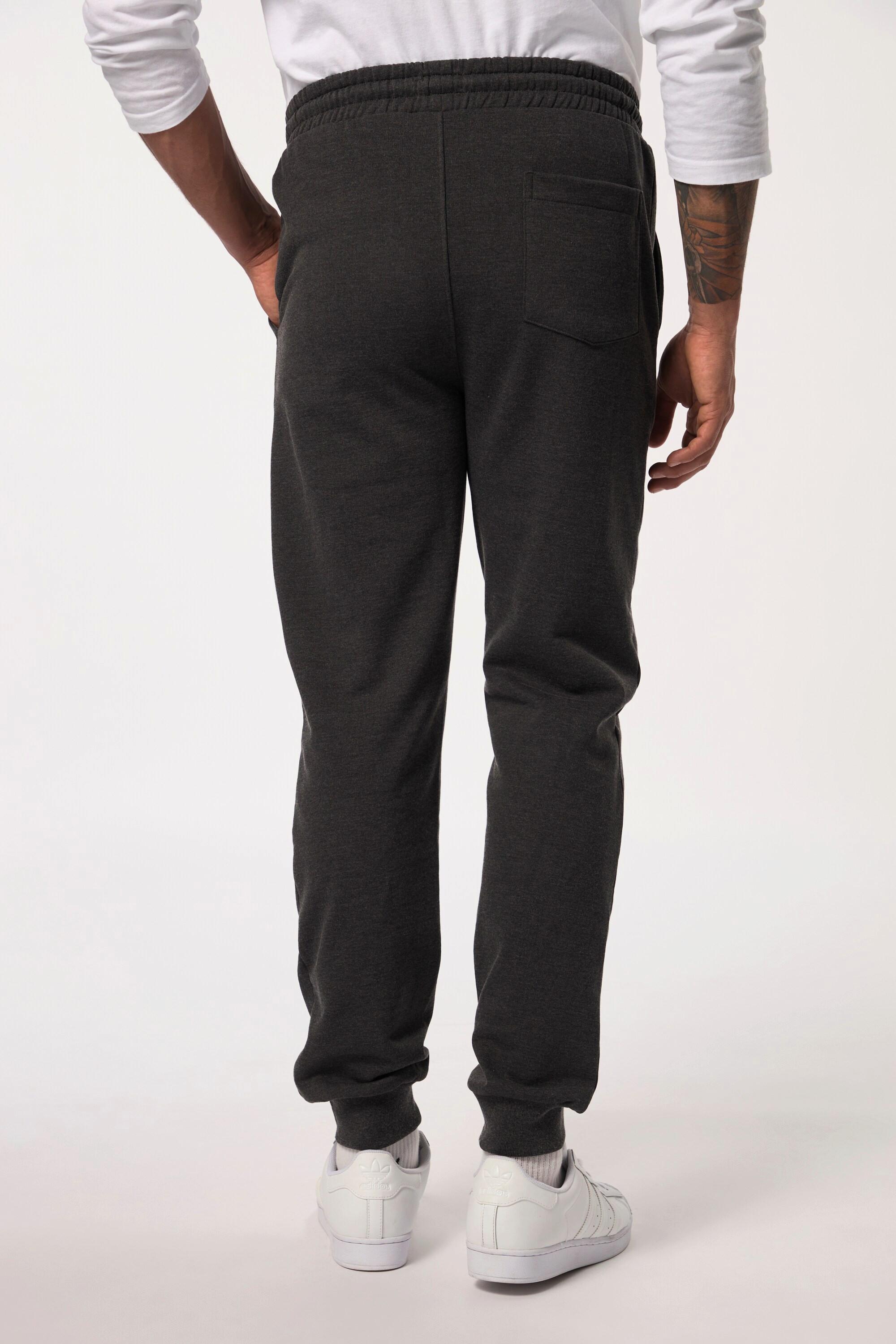 JP1880  Pantalon de jogging en molleton, collection Homewear, taille élastique et imprimé- jusqu'au 8XL 