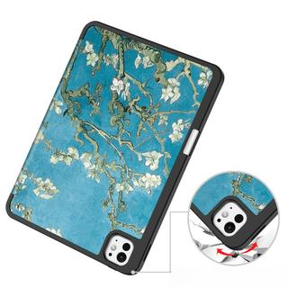 Cover-Discount  iPad Pro 11 2024 - Smart Case Pencil Holder Motif 