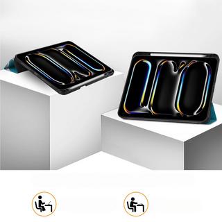 Cover-Discount  iPad Pro 11 2024 - Smart Case Pencil Holder Motif 