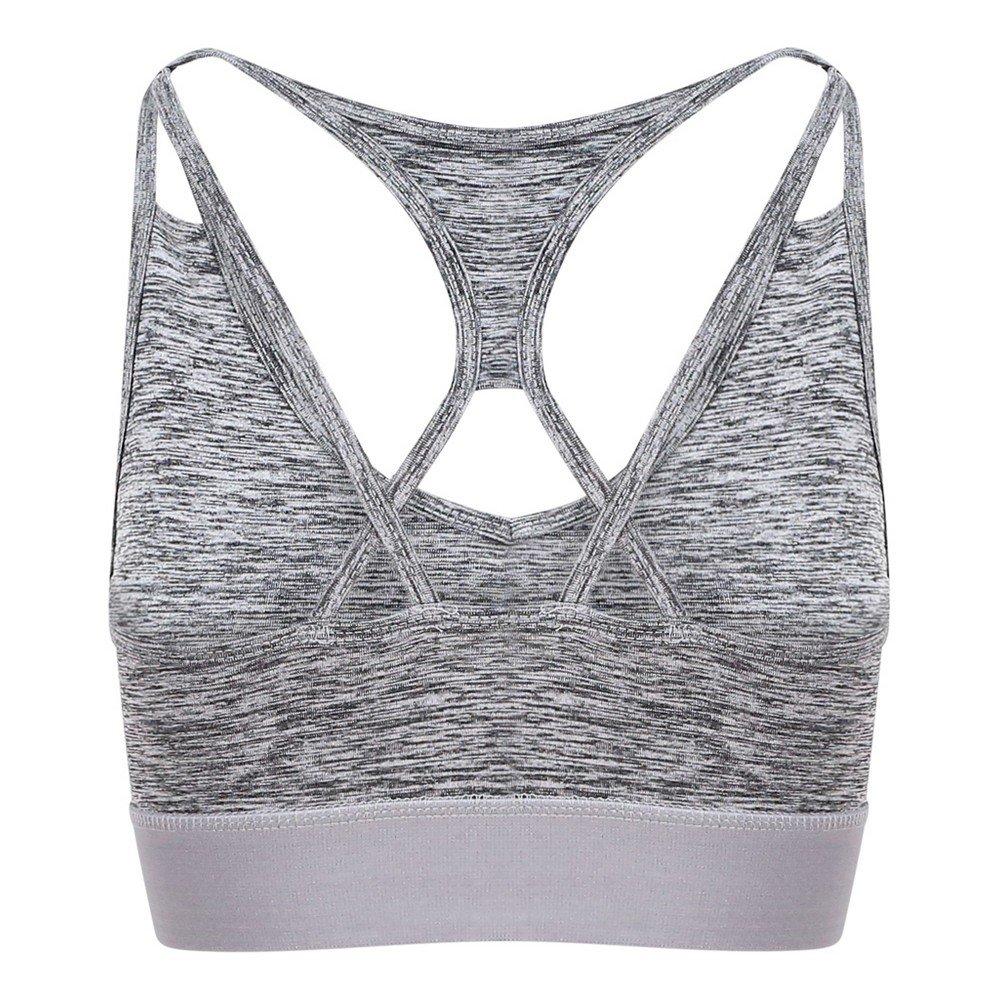 AWDis  Just Cool Girlie Cross Back Crop Top 