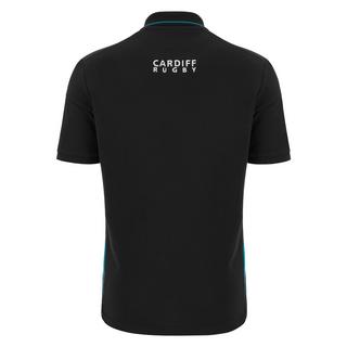 macron  polo de voyage piquet cardiff blues 2023/24 