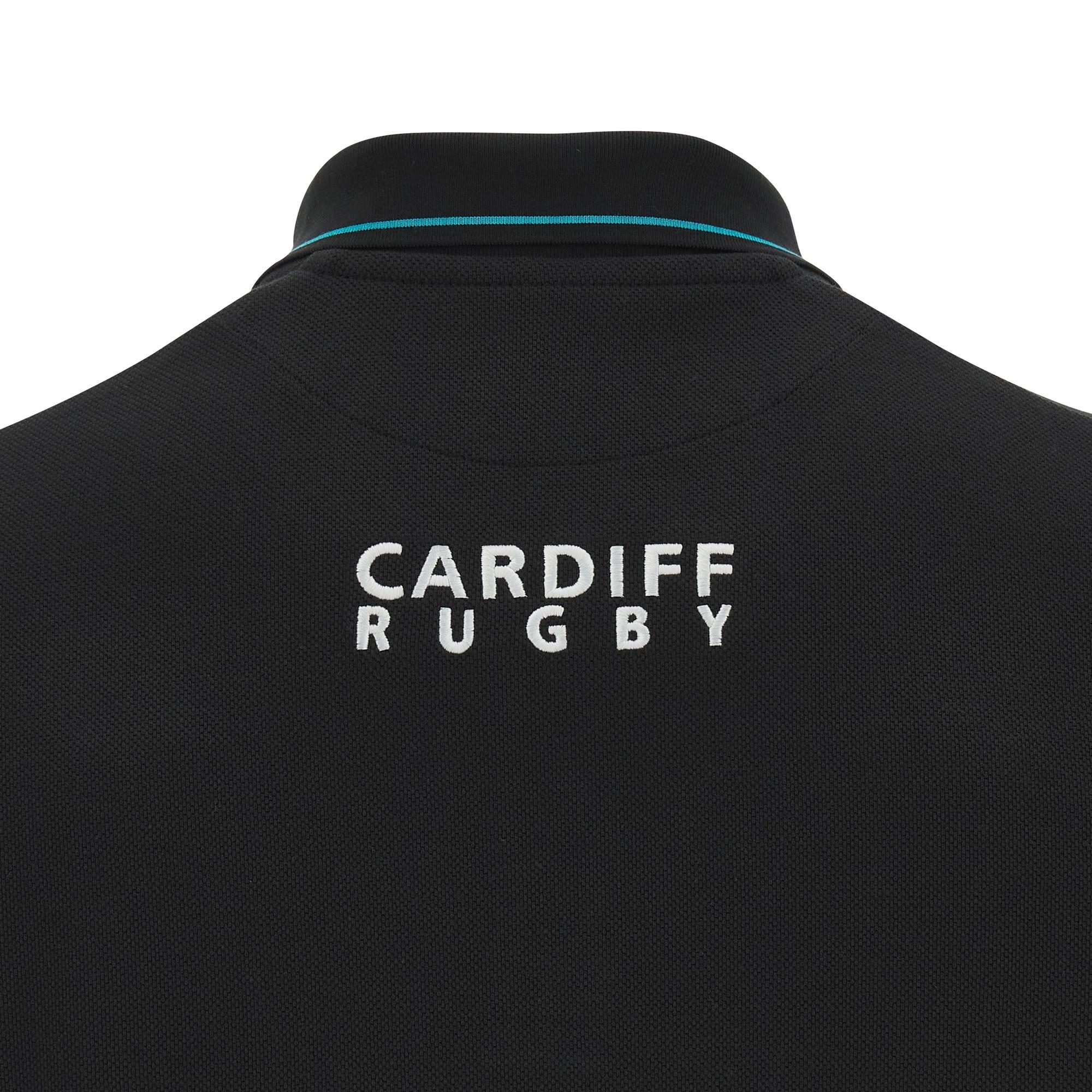 macron  polo de voyage piquet cardiff blues 2023/24 