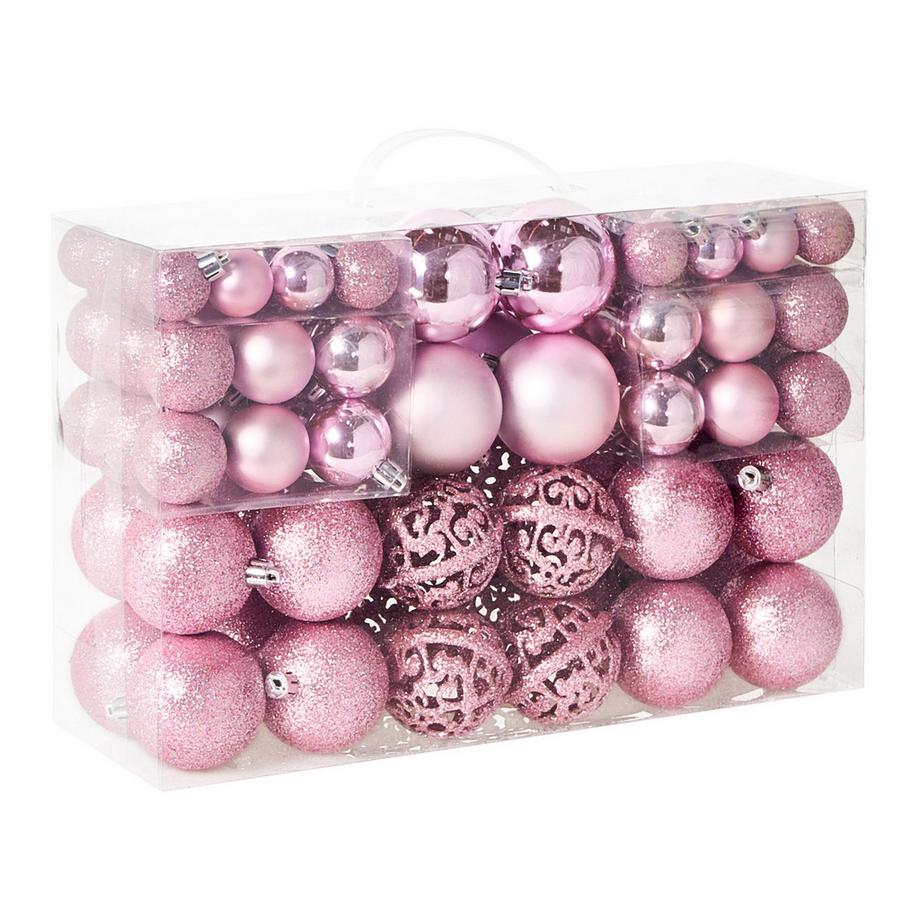 Set di 100 palline decorative en Materiale sintetico Classico VANERN