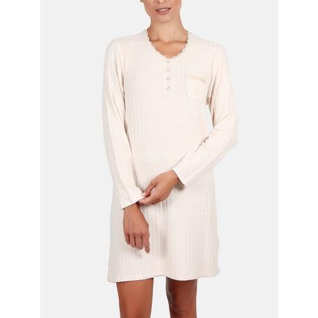 Admas  Chemise de nuit manches longues Soft Forest 