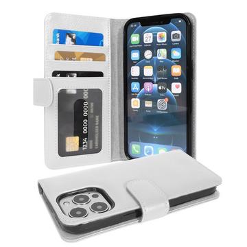 Housse compatible avec Apple iPhone 13 PRO - Coque de protection avec fermeture magnétique et 3 emplacements pour cartes