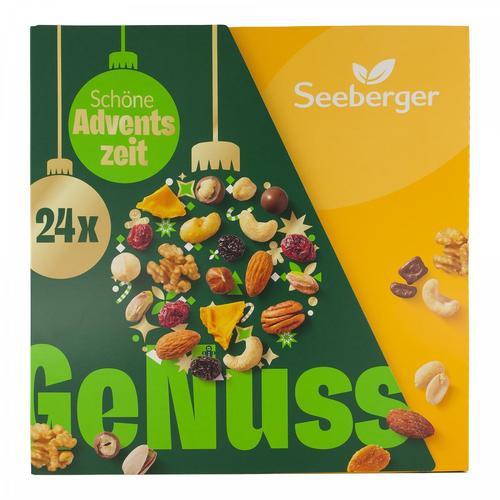 Geschenkidee Seeberger Adventskalender - Nüsse und Snacks  