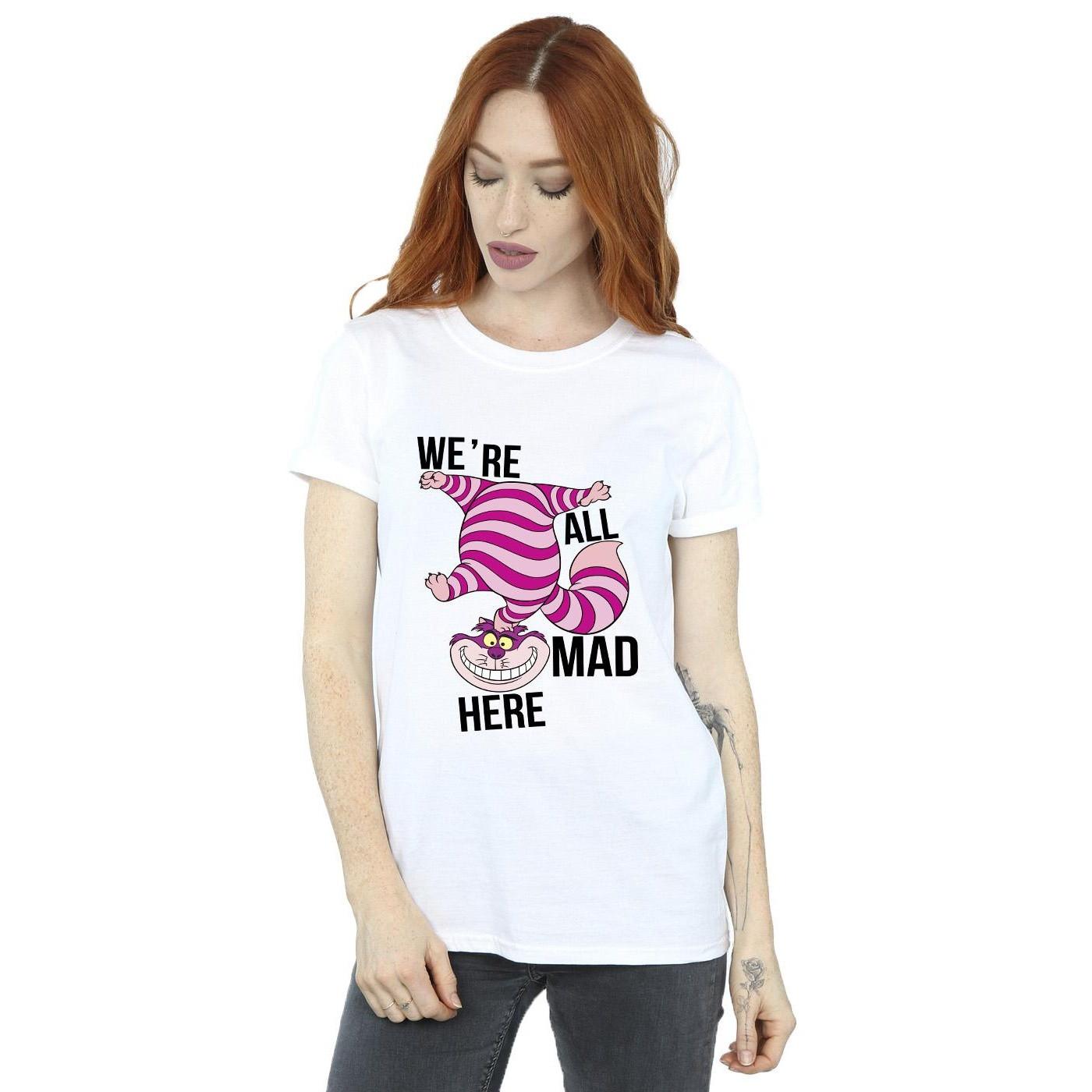 Disney  Alice In Wonderland All Mad Here TShirt 