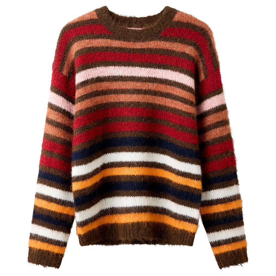 Joe Browns Flauschiger gestreifter Pullover  