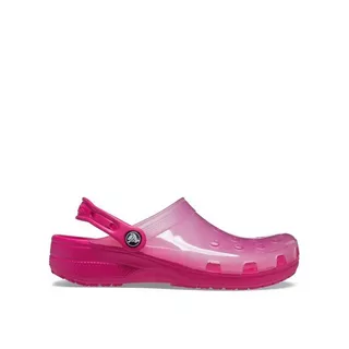 crocs  Clogs, Transparent Fucsia