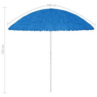 VidaXL Parasol de plage hawaii  