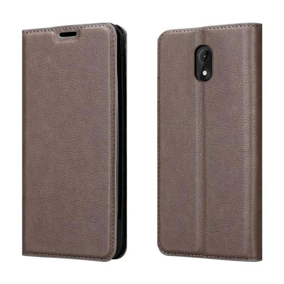 Cadorabo  Housse compatible avec WIKO LENNY 5 - Coque de protection avec fermeture magnétique, fonction de support et compartiment pour carte 