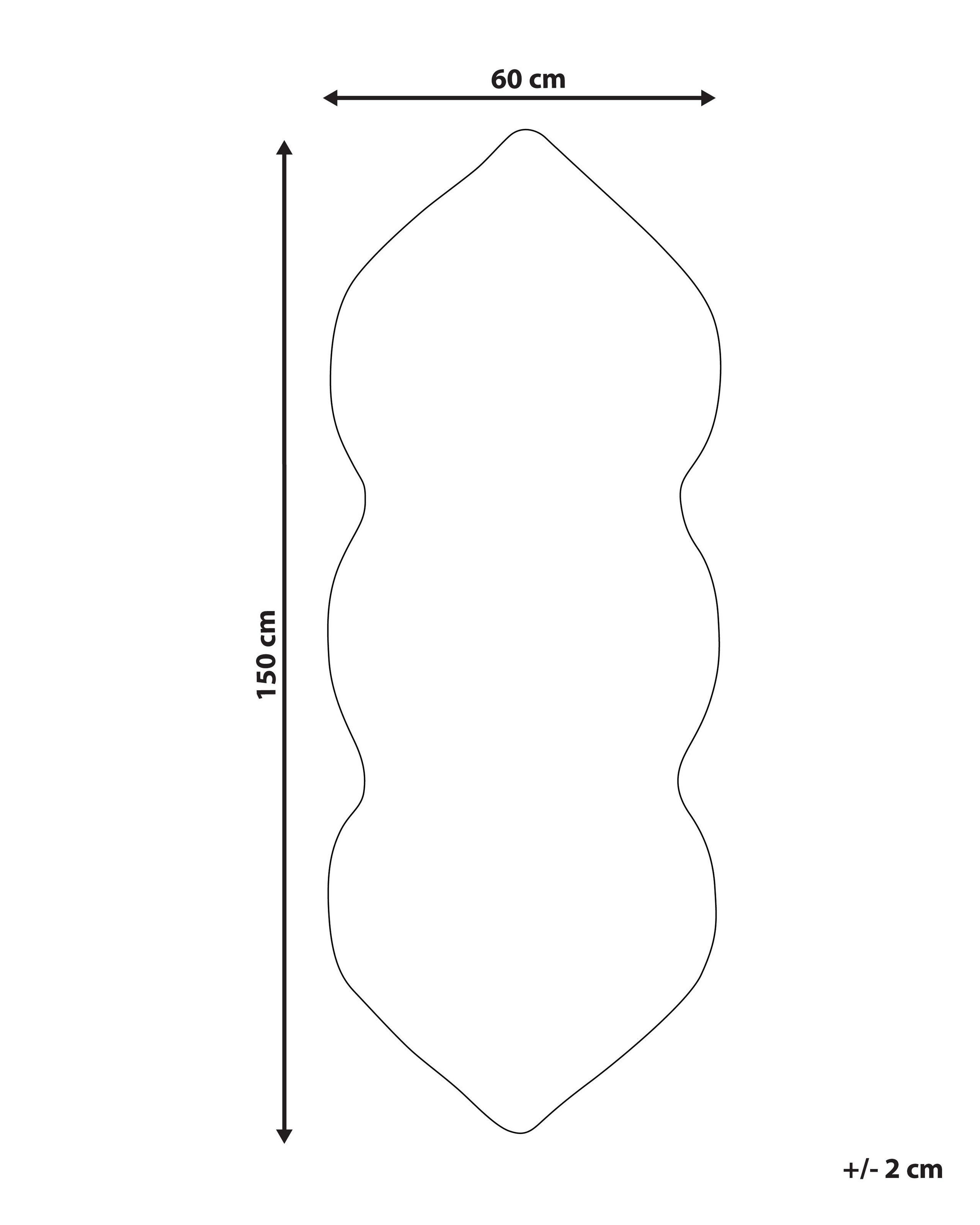 Beliani Badematte aus Baumwolle Modern CANBAR  