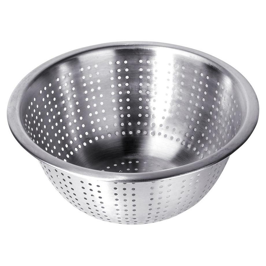 FS-STAR Scolapasta Tondo in Acciaio Inox per Sciacquare e Scolare  