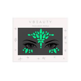 VBEAUTY  Face Jewels #fiftyshadesofglitter GLOW IN THE DARK 