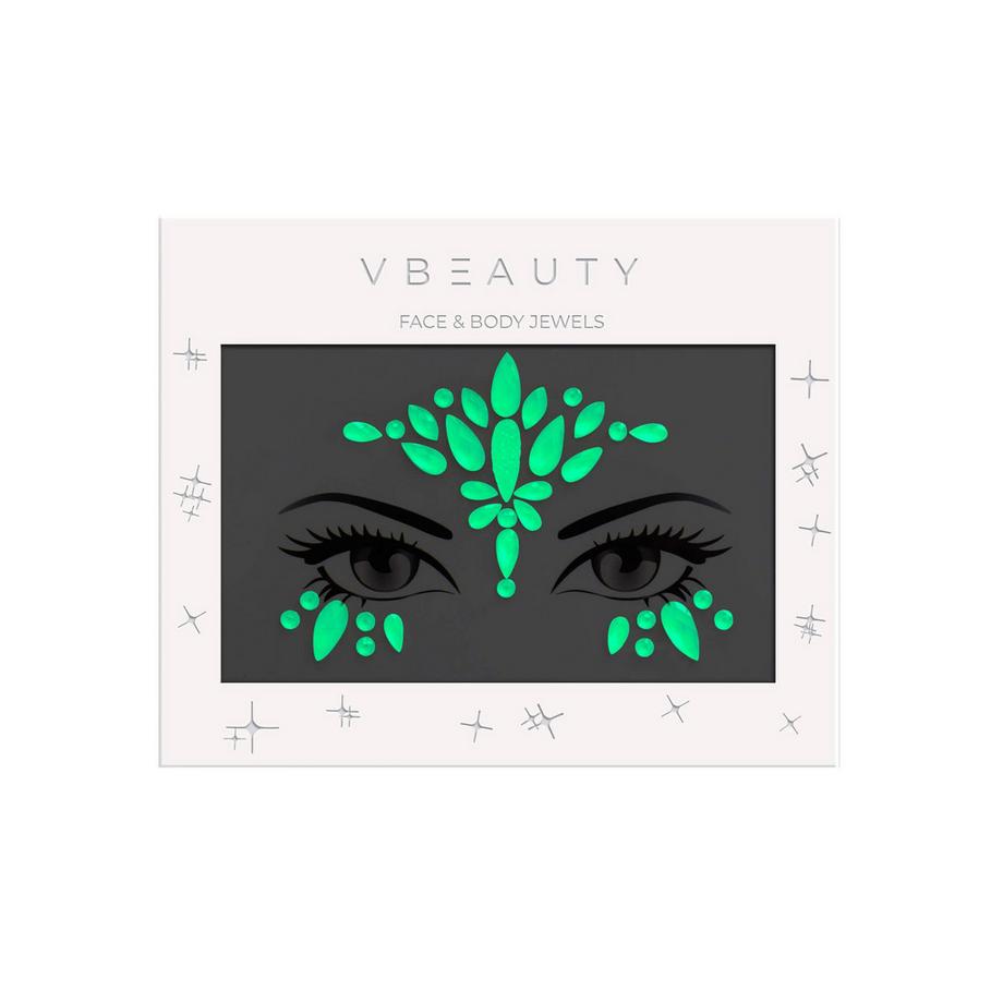VBEAUTY  Face Jewels #fiftyshadesofglitter GLOW IN THE DARK 