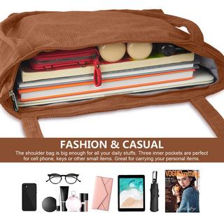 Only-bags.store Umhängetasche mit Reissverschluss Grosse Shopper Tragetasche  