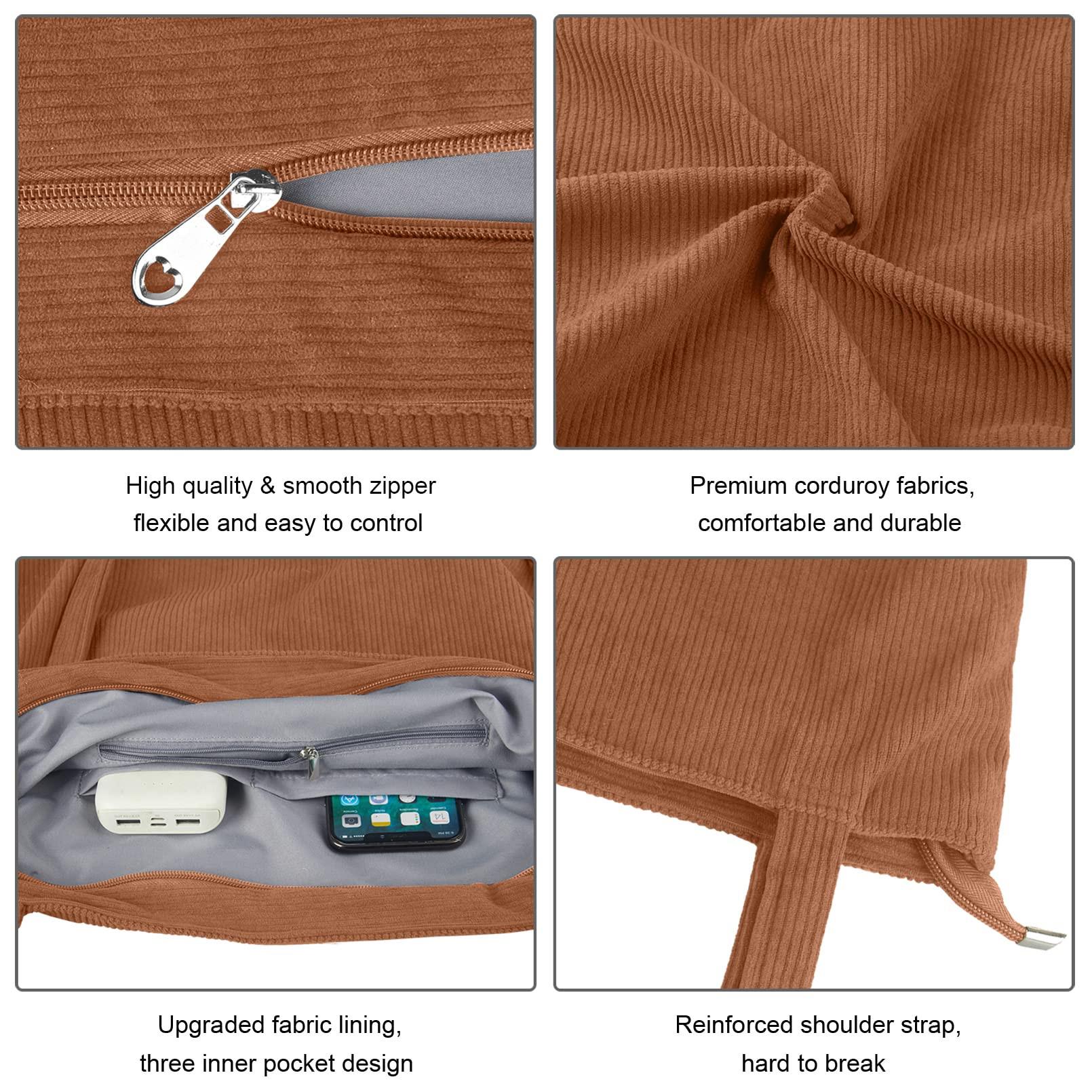 Only-bags.store Umhängetasche mit Reissverschluss Grosse Shopper Tragetasche  