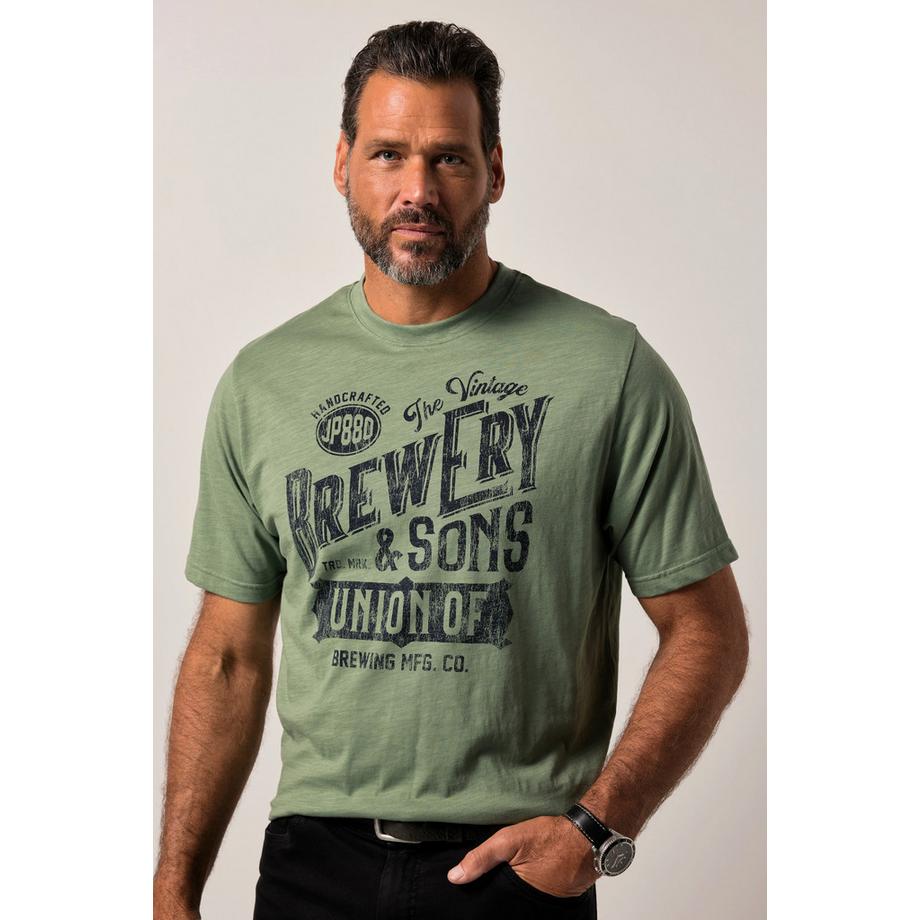 JP1880 T-shirt manches courtes imprimé poitrine  