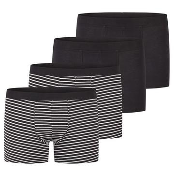 4er Pack Teens Boys 95/5 Organic Cotton - Retro-Short / Pant