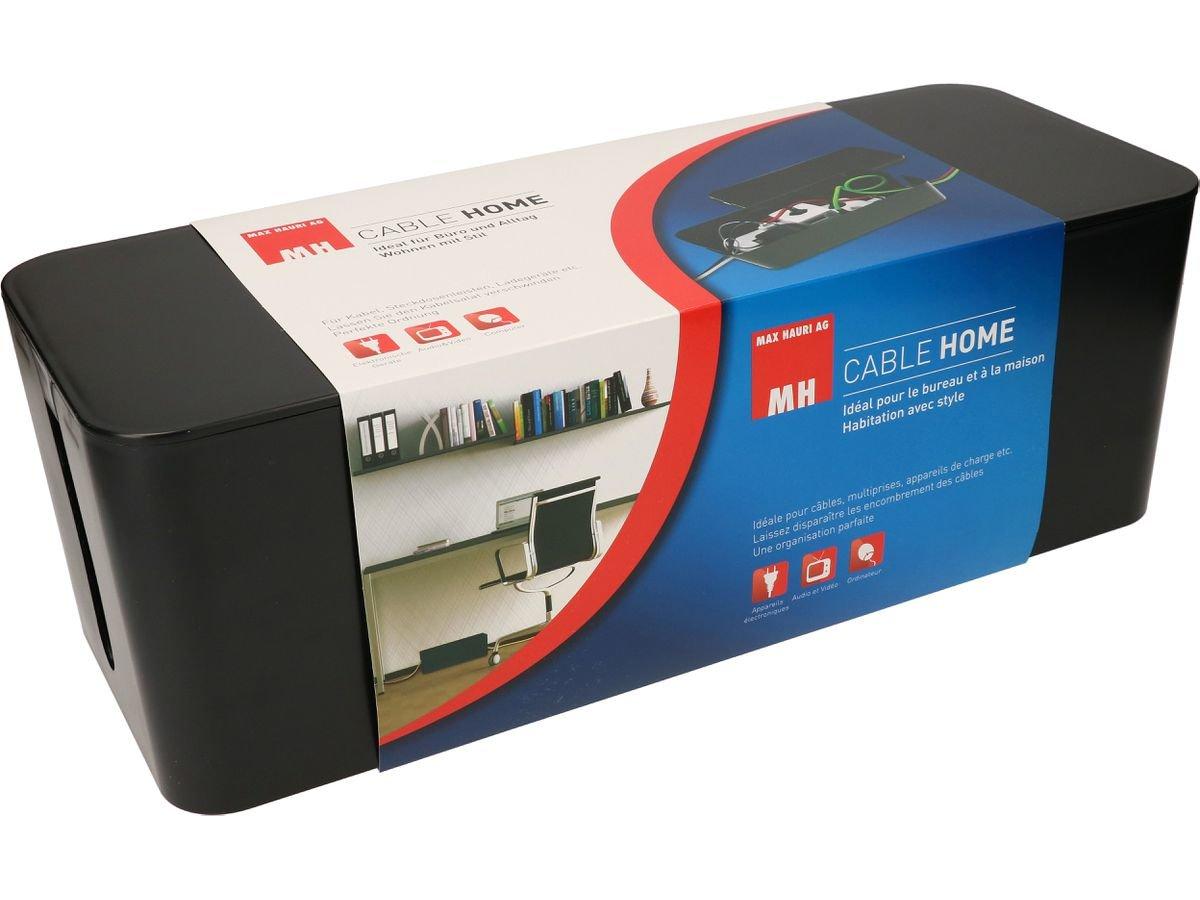 Max Hauri  Cable Home Cable Facility Box Pavimento Scatola portacavi Nero 1 pz 