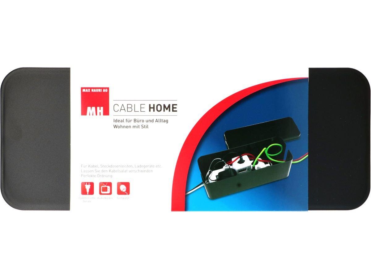 Max Hauri  Cable Home Cable Facility Box Pavimento Scatola portacavi Nero 1 pz 
