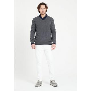 Studio Cashmere8  LUKE 11 Pullover mit V-Ausschnitt - 100% Kaschmir 