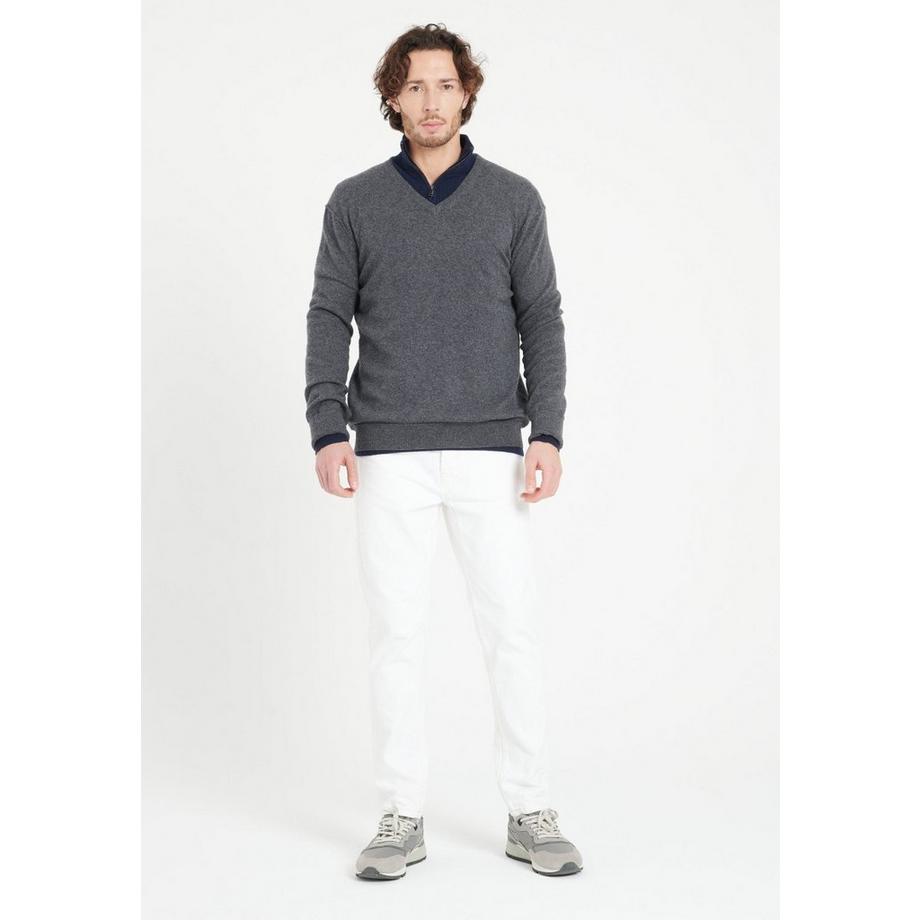 Studio Cashmere8 Luke 11 Pull Col V  