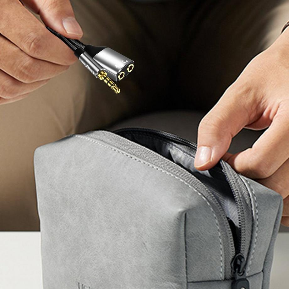 Avizar  Adattatore da jack 3,5 a 2x jack 3,5 