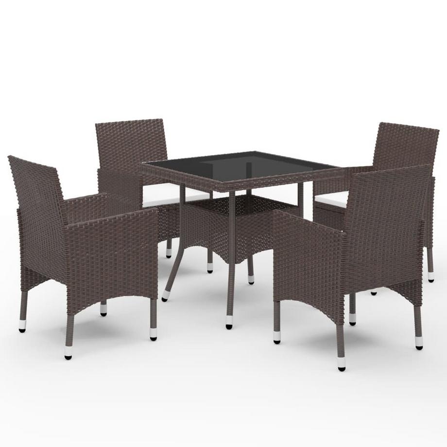 Mobilier de salle à manger rotin synthétique