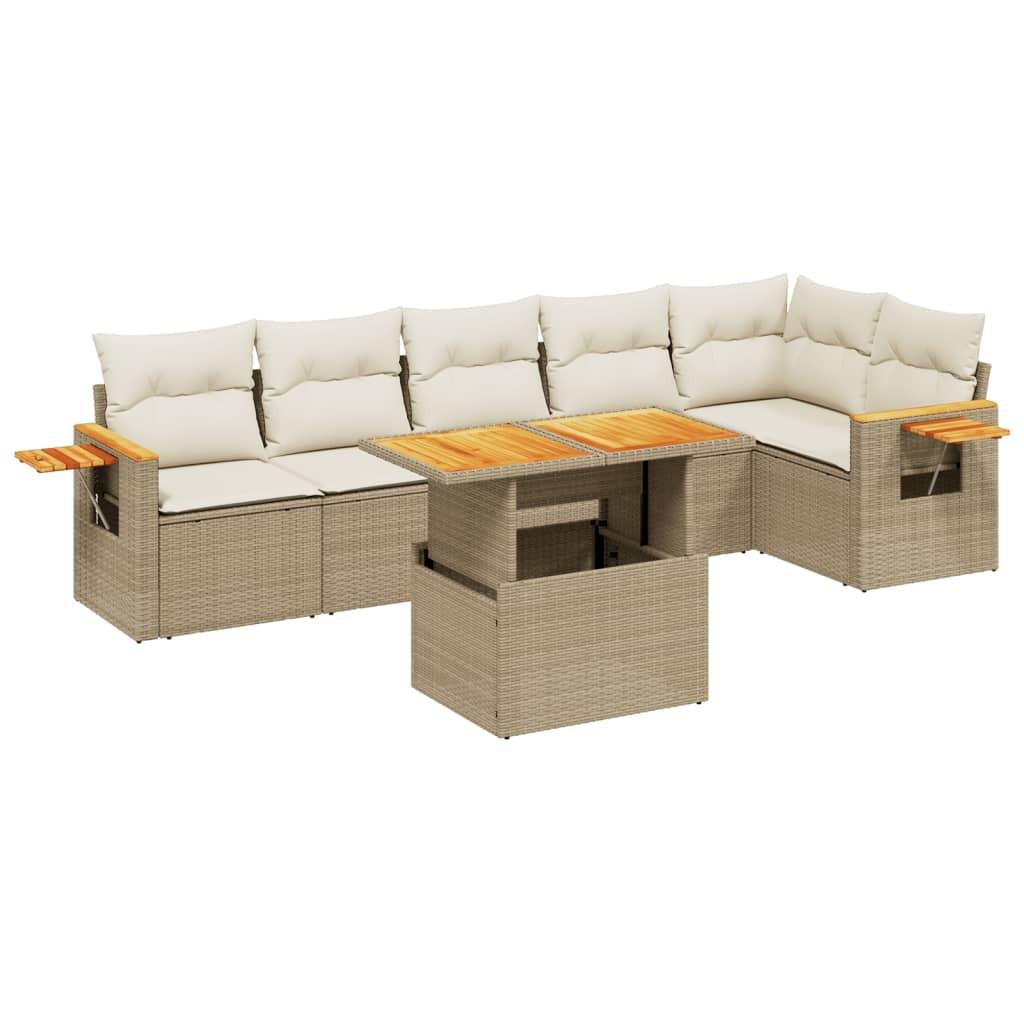 VidaXL Garten sofagarnitur poly-rattan  