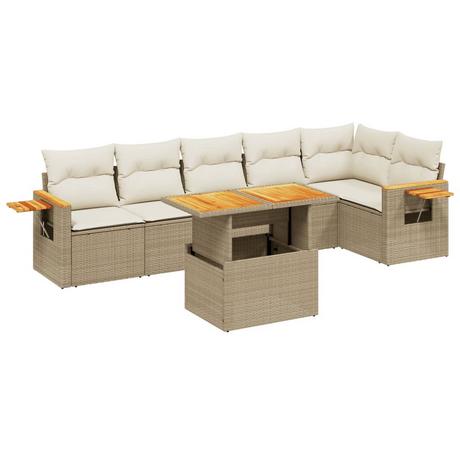 VidaXL Garten sofagarnitur poly-rattan  