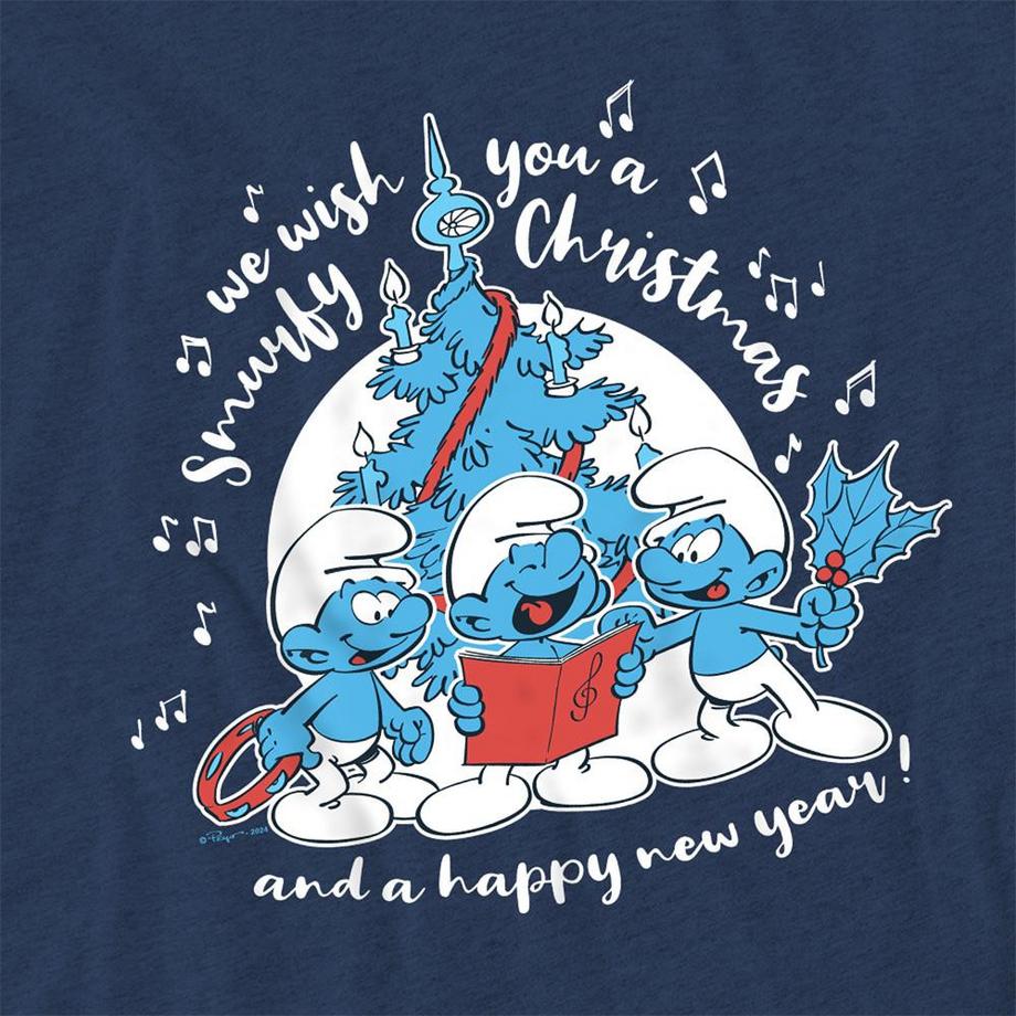 Les Stroumpfs T-Shirt Smurfy Christmas Carols  
