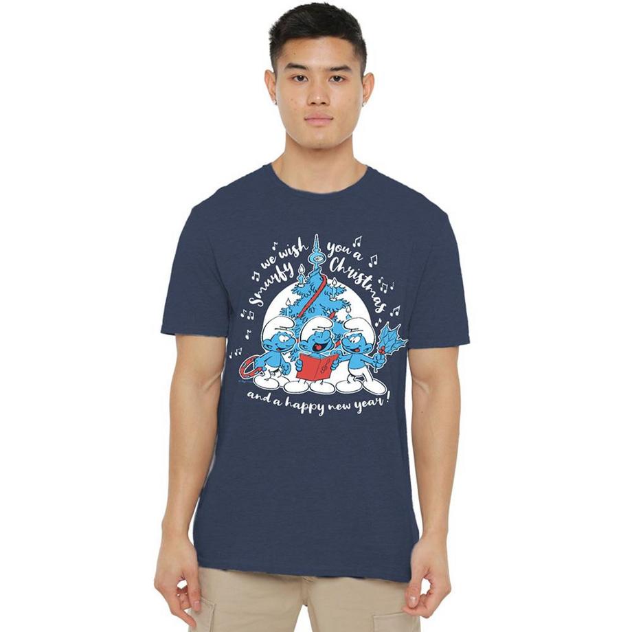 Les Stroumpfs T-Shirt Smurfy Christmas Carols  