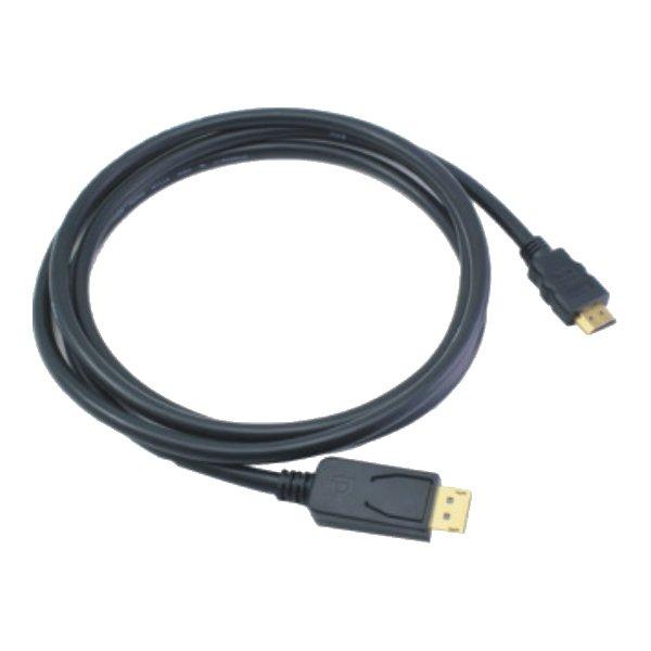 M-CAB  M-Cab 7003466 câble vidéo et adaptateur 2 m DisplayPort HDMI Noir 