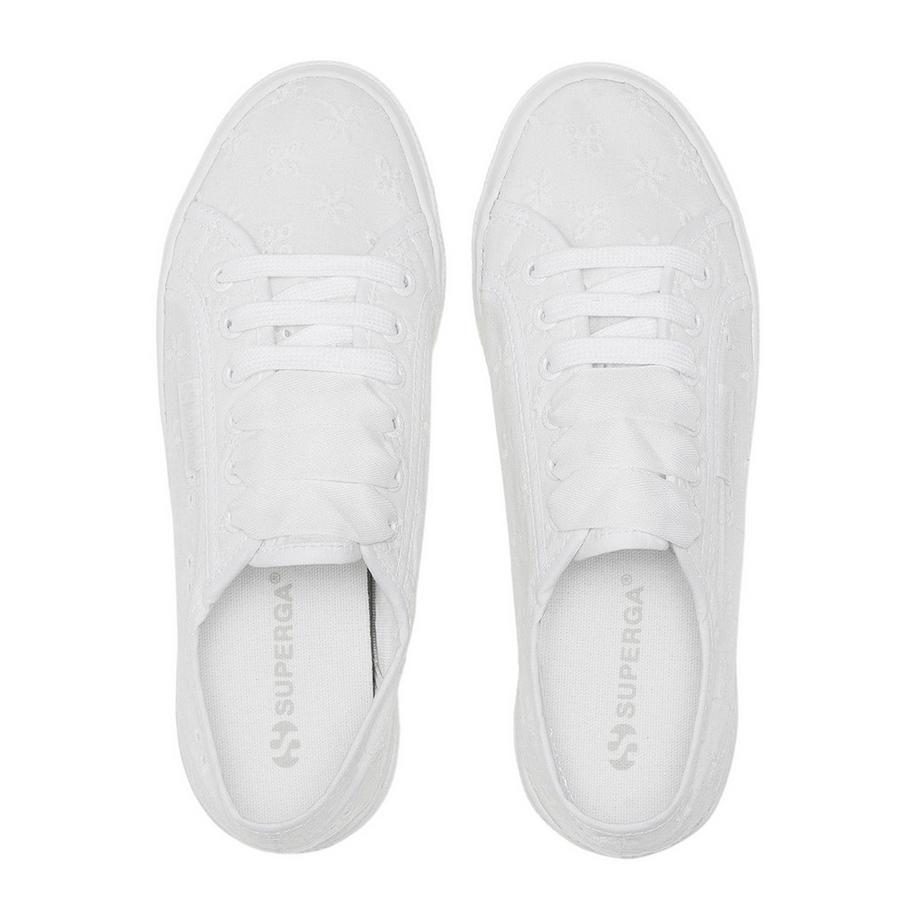 SUPERGA 2740 Sangallo Blumen Plateau Sneaker  