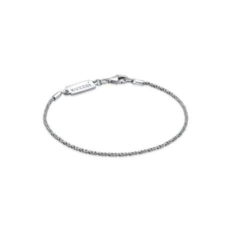 Kuzzoi  Armband  Basic Kordelkette Gedreht 925 Silber 