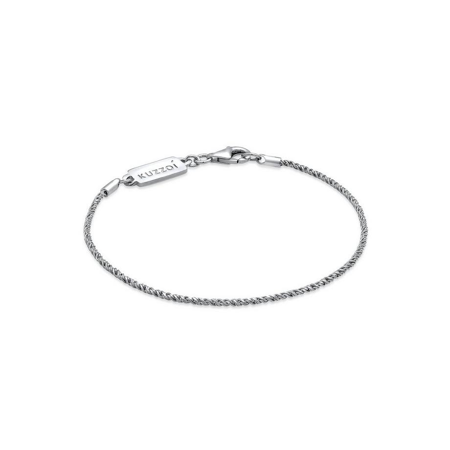 Armband  Basic Kordelkette Gedreht 925 Silber