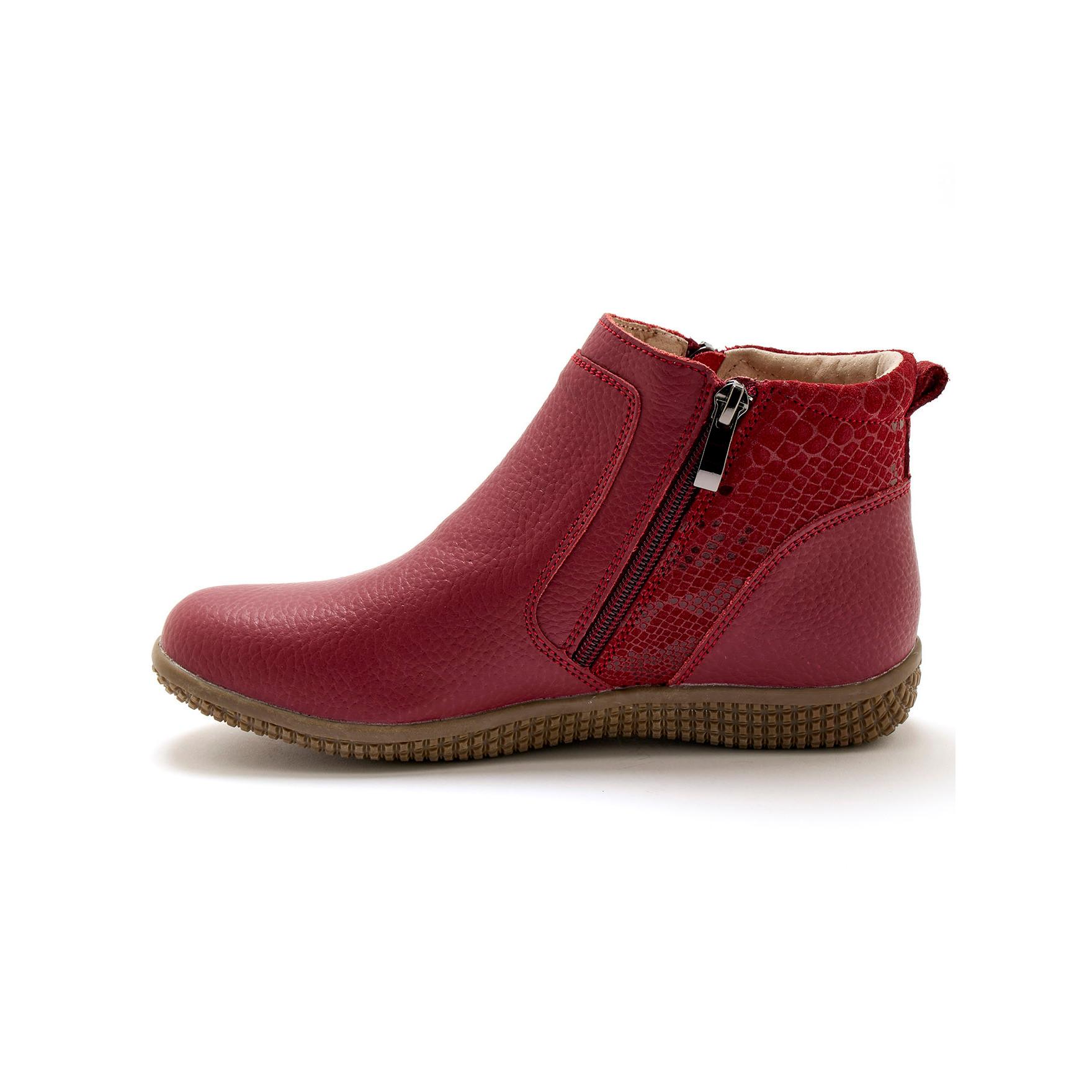 Pédiconfort  bottines double zip aérosemelle 
