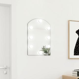 VidaXL Miroir avec lumière led verre  