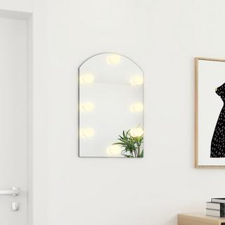 VidaXL Miroir avec lumière led verre  