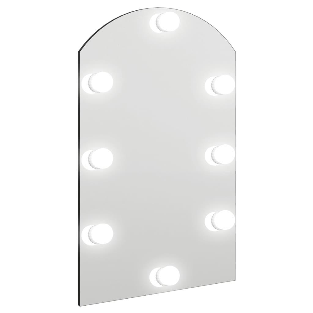 VidaXL Miroir avec lumière led verre  