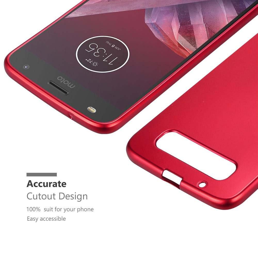 Cadorabo  Housse compatible avec Motorola MOTO Z2 - Coque de protection en silicone TPU flexible 