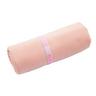 NABAIJI Serviette de bain microfibre à rayures rose clair foncé taille XL 110 x 175 cm  Beige